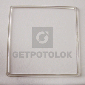Термоквадрат прозрачный 180x180 мм LED