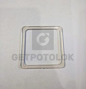 Термоквадрат прозрачный 60х60 мм LED