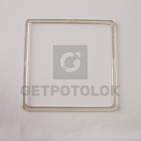 Термоквадрат прозрачный 130x130 мм LED