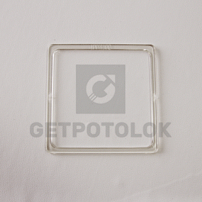 Термоквадрат прозрачный 100х100 мм LED