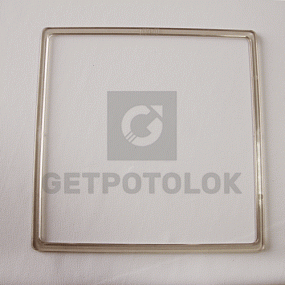 Термоквадрат прозрачный 170х170 мм LED