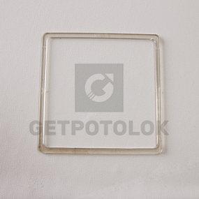 Термоквадрат прозрачный 120х120 мм LED