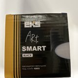 Светильник GX53 EKS ART SMART черный  накладной
